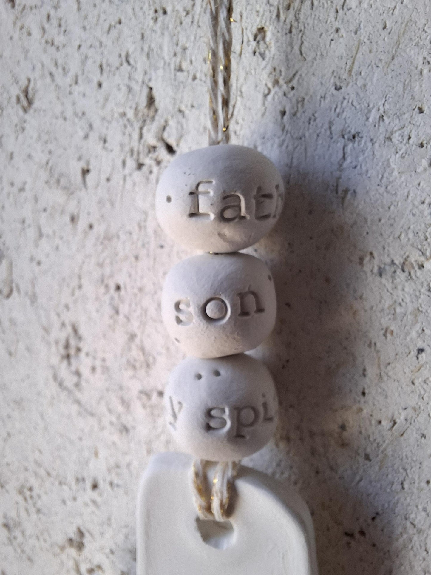 croix céramique murale