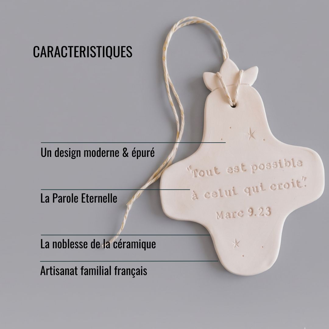 Croix Céramique — Emouna