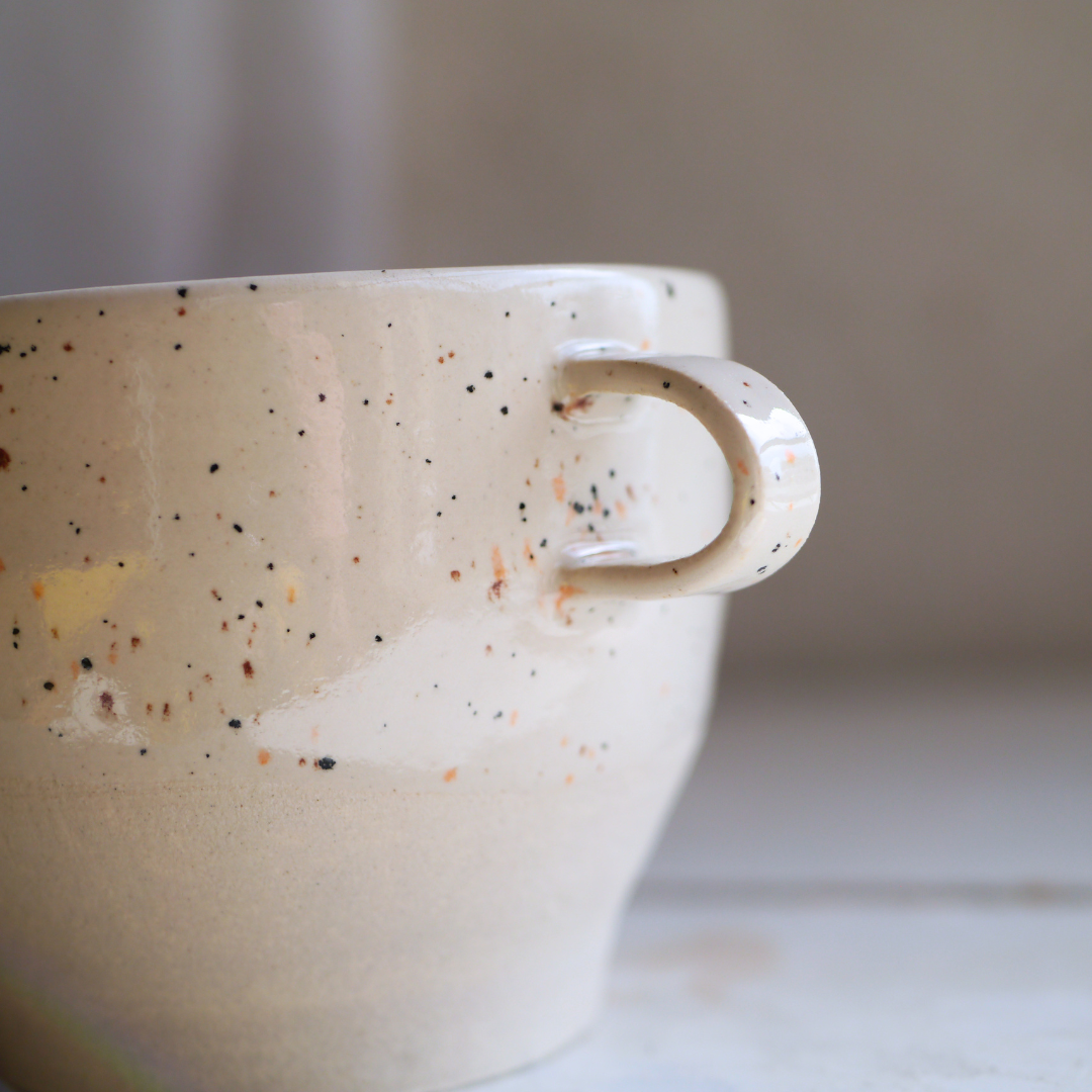 DUO de grandes tasses à picots