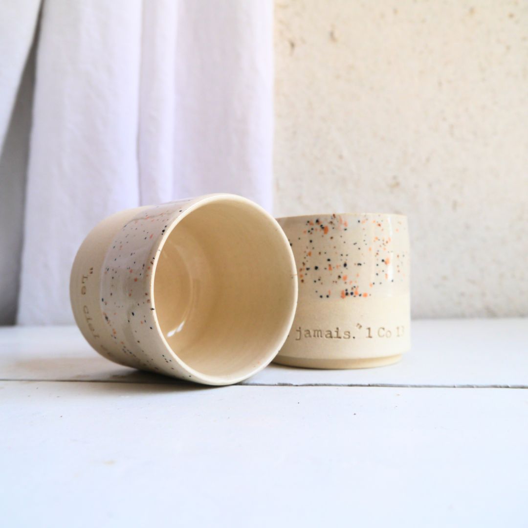 DUO mini tasses, L'amour ne passera jamais