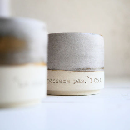 DUO minis tasses, L'amour ne passera pas