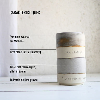 DUO minis tasses, L'amour ne passera pas