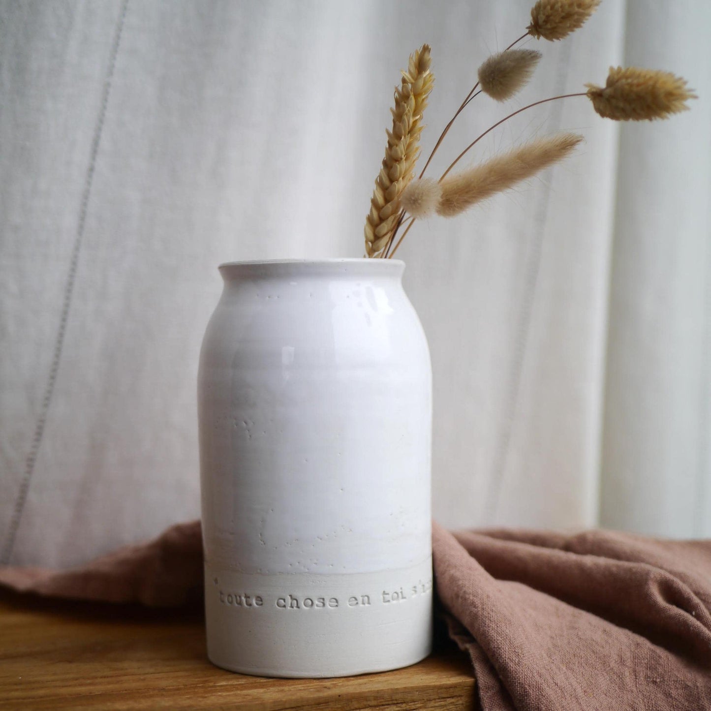 VASE de LOUANGE "toute chose en toi s'achemine vers sa beauté" hymne.