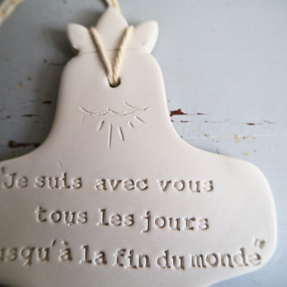 Croix Céramique Murale