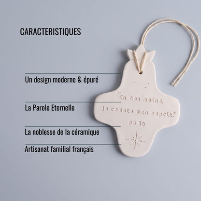 Croix Céramique Murale
