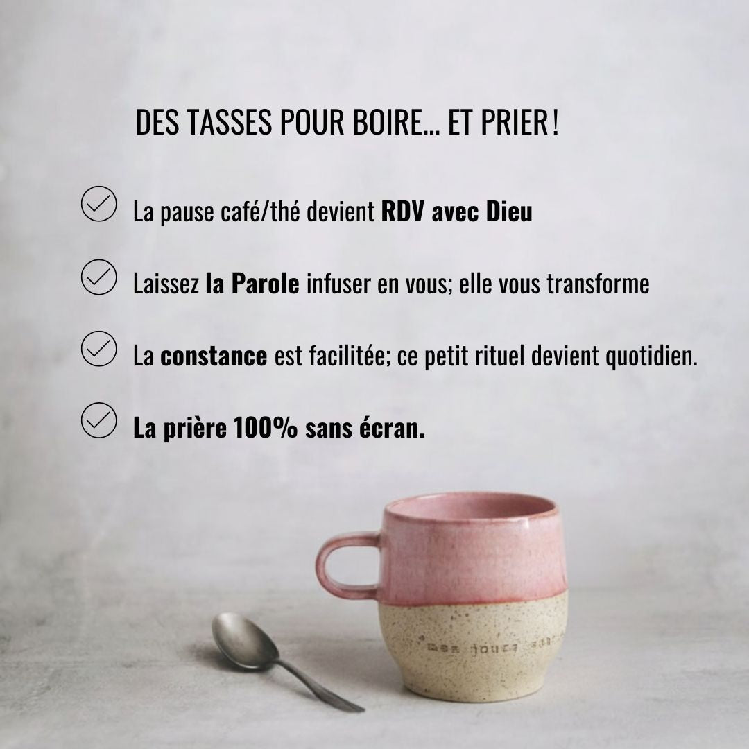DUO petites tasses roses