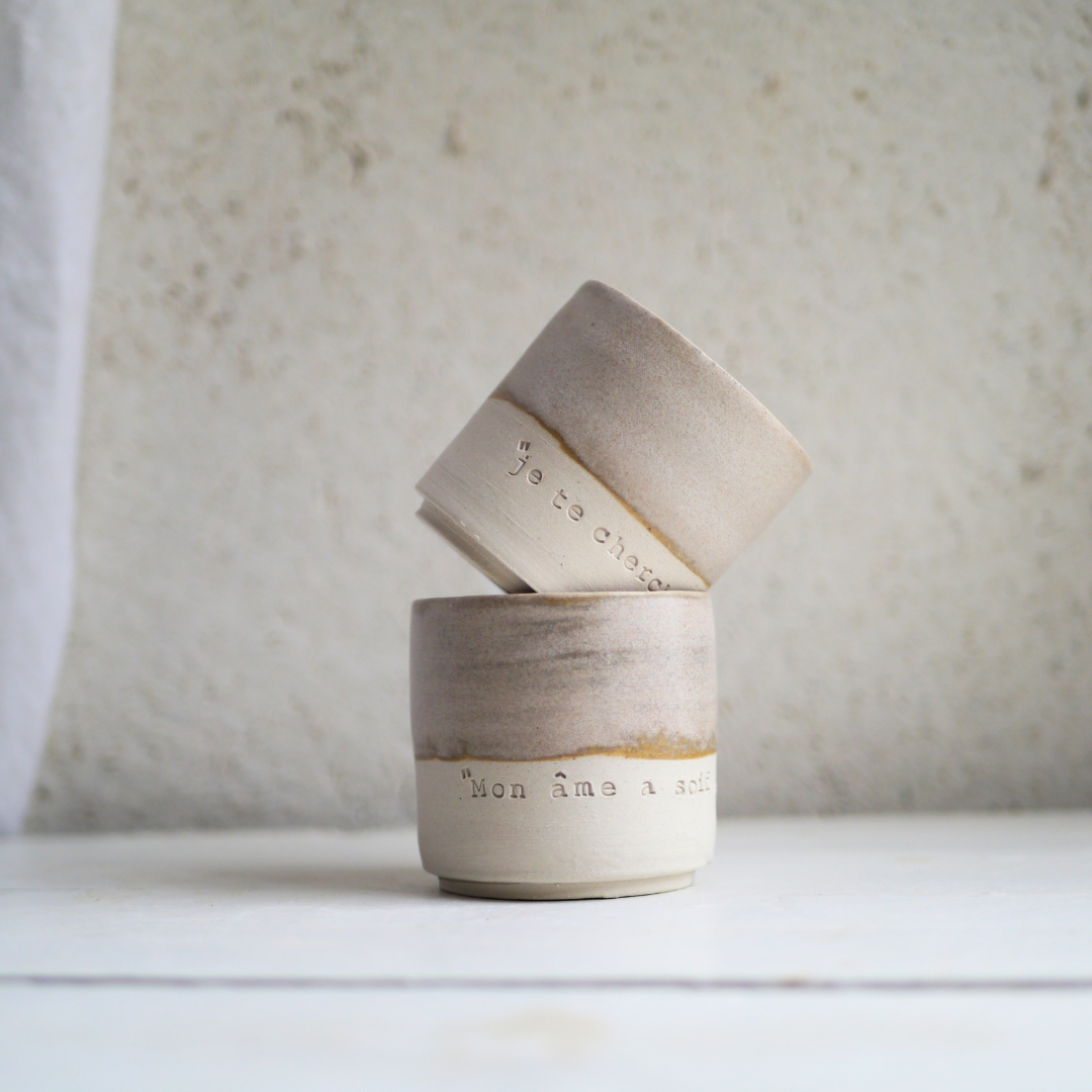 DUO minis tasses empilables