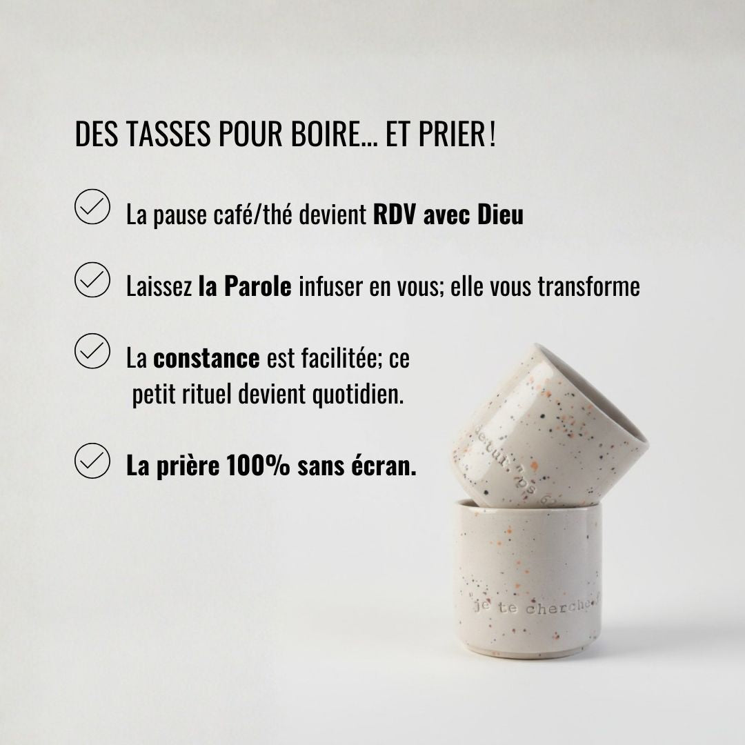 DUO minis tasses empilables