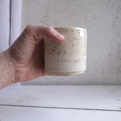 4 minis tasses empilables