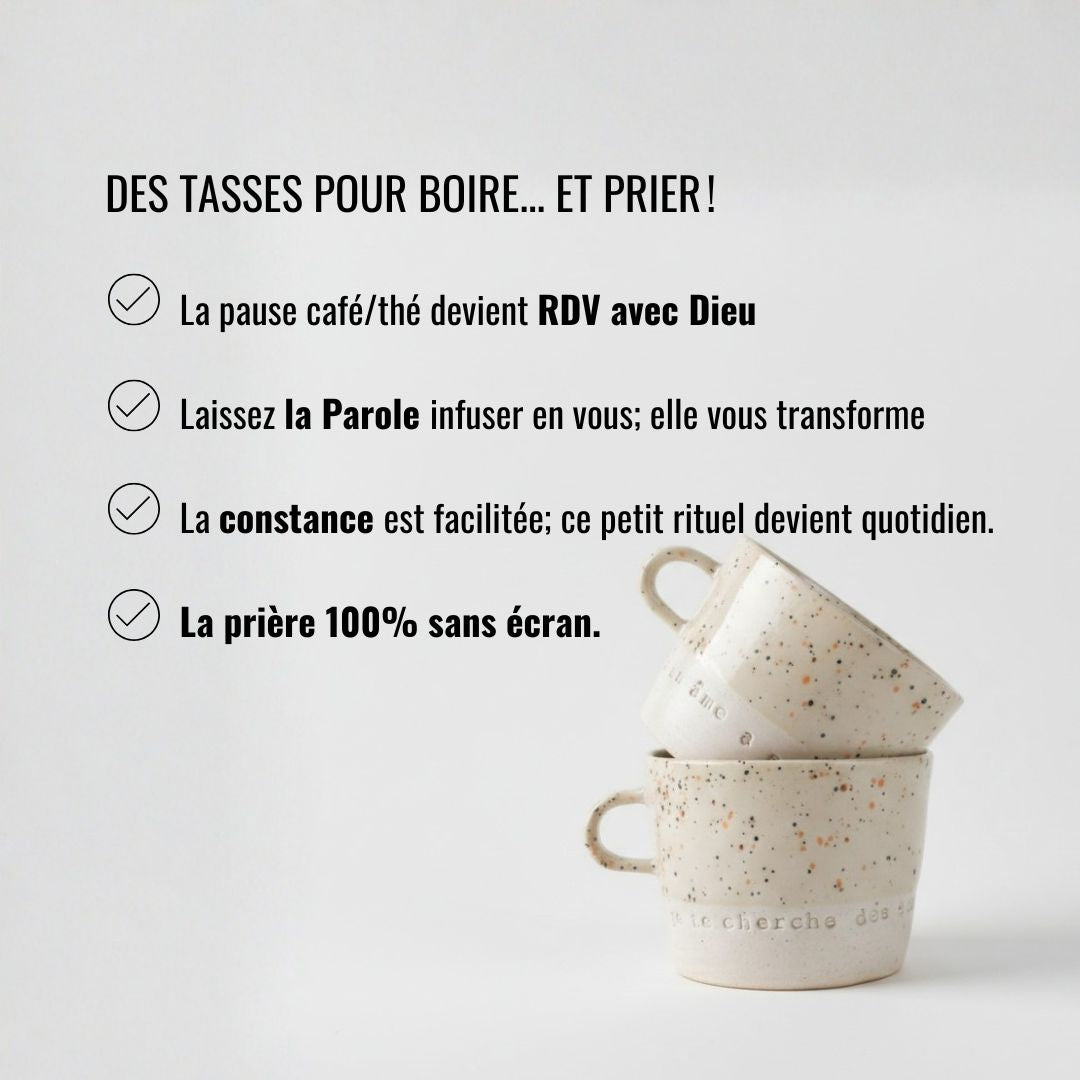 Les petites tasses à picots