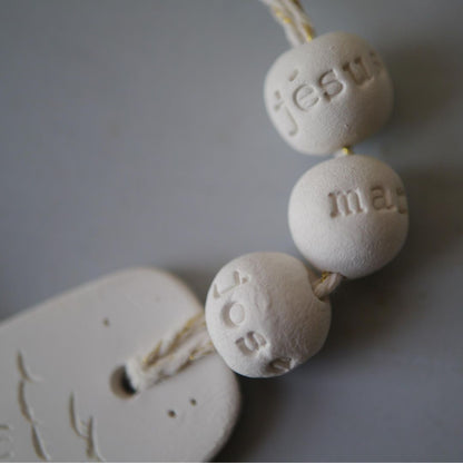 Croix Céramique — Shalom