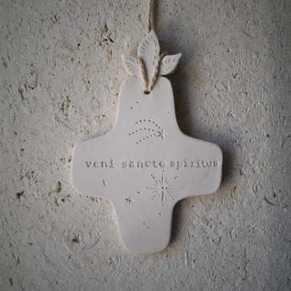 Croix Céramique Murale