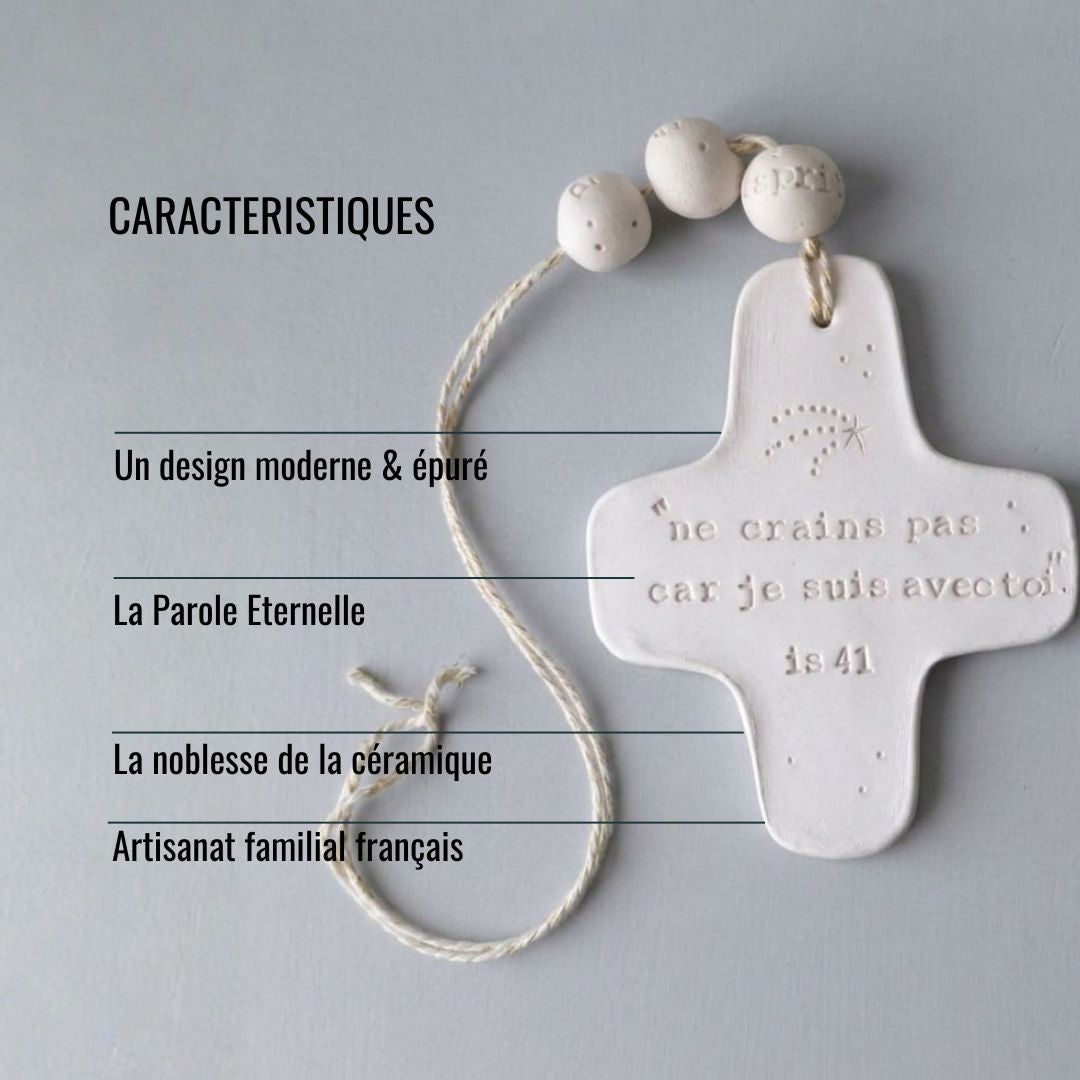 Croix Céramique — Maranatha