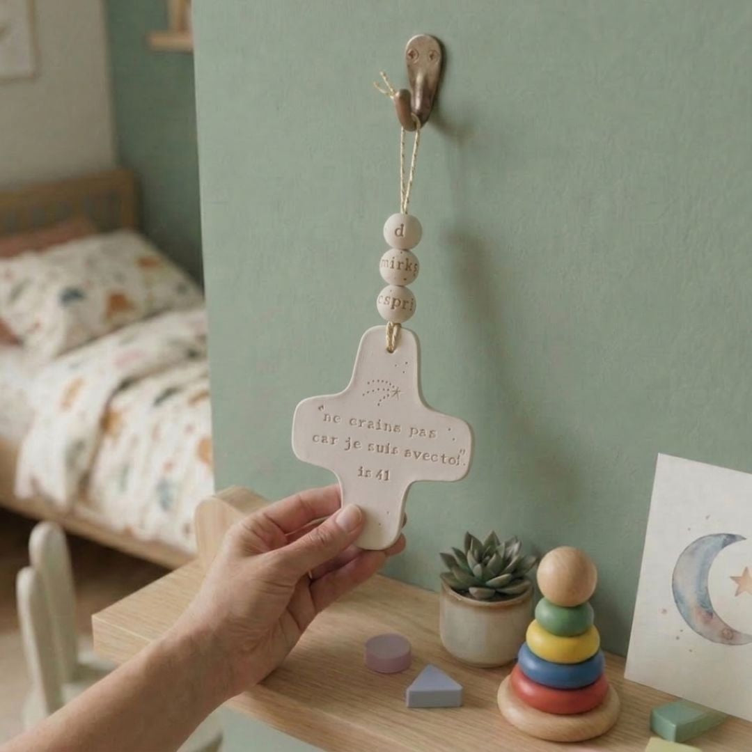 Croix Céramique — Maranatha