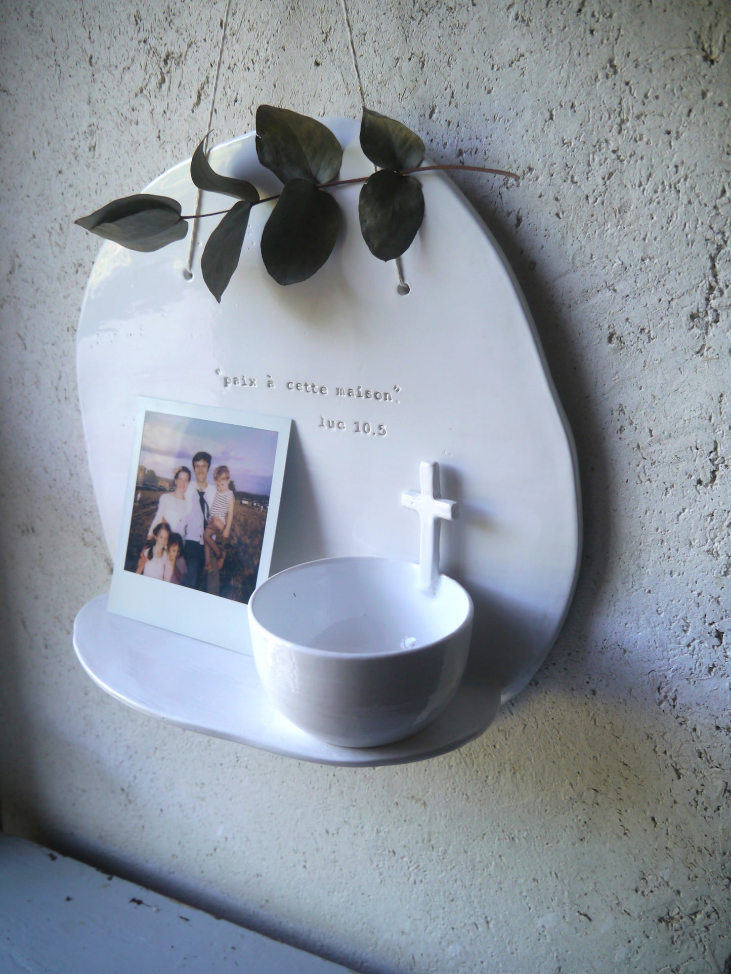 BENITIER NOEL: "Paix à cette maison..."Luc 10.5