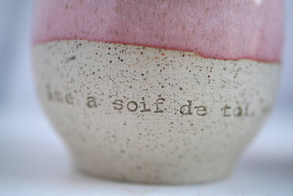 DUO petites tasses roses