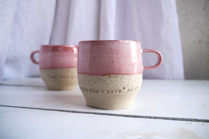 DUO petites tasses roses