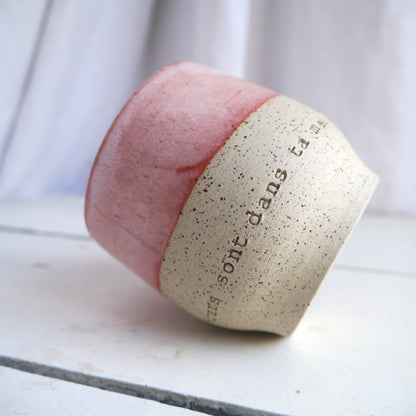Petite tasse rose