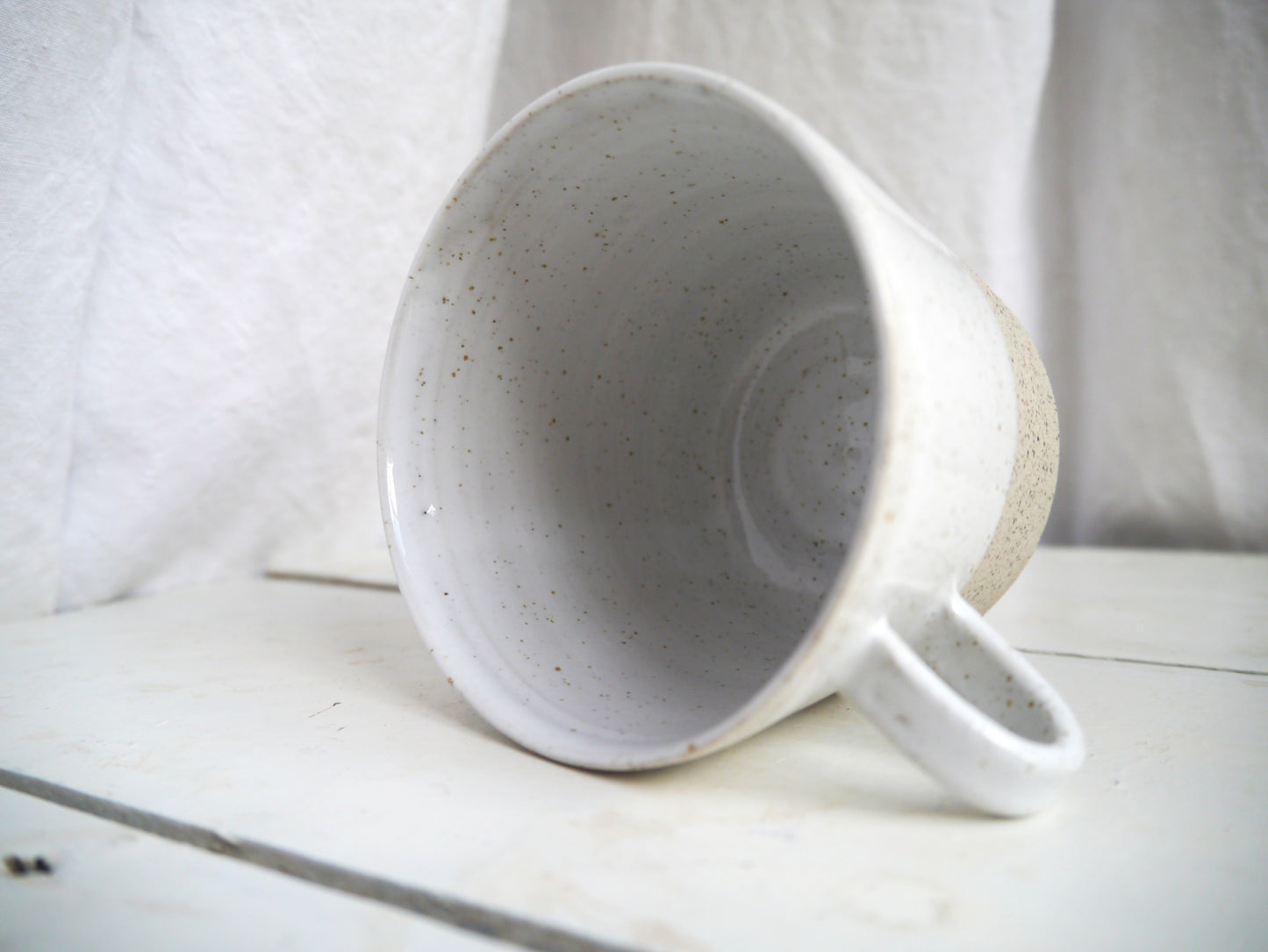 DUO de tasses,  PRIERE "dieu tu es mon dieu, je te cherche dès l'aube...mon âme a soif de toi" ps62