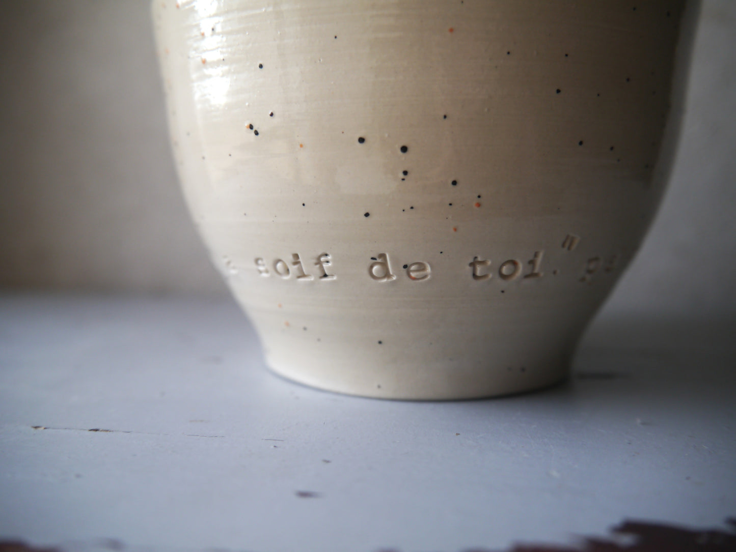 DUO de grandes tasses à picots