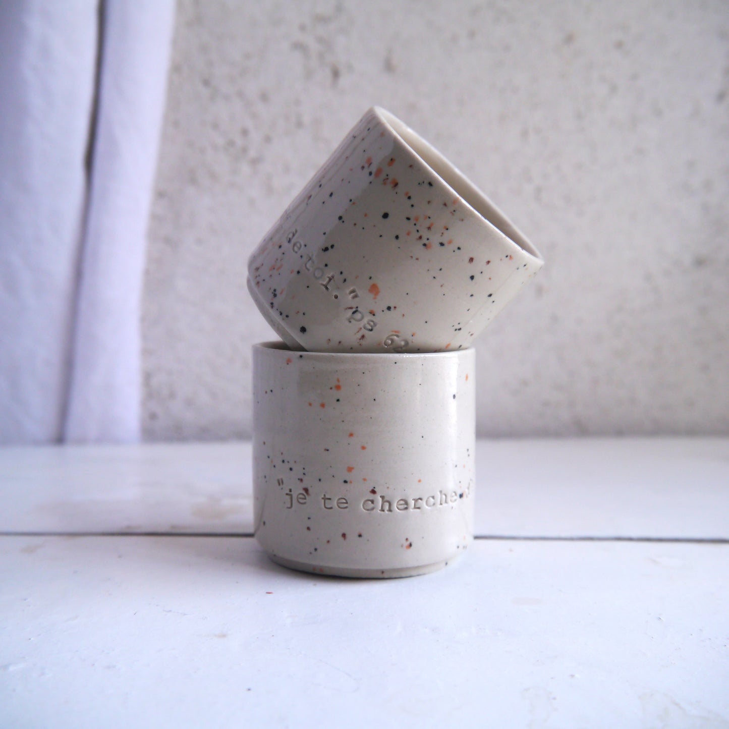 DUO minis tasses empilables