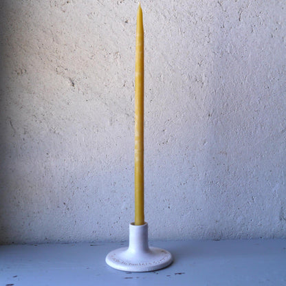 BOUGEOIR RITUEL de PRIERE "je suis la lumière du monde" Jean 9