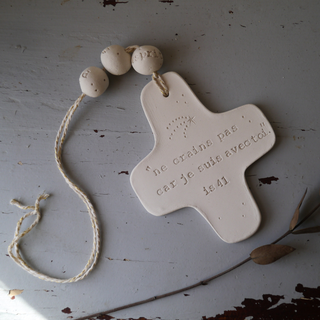 Croix Céramique — Maranatha